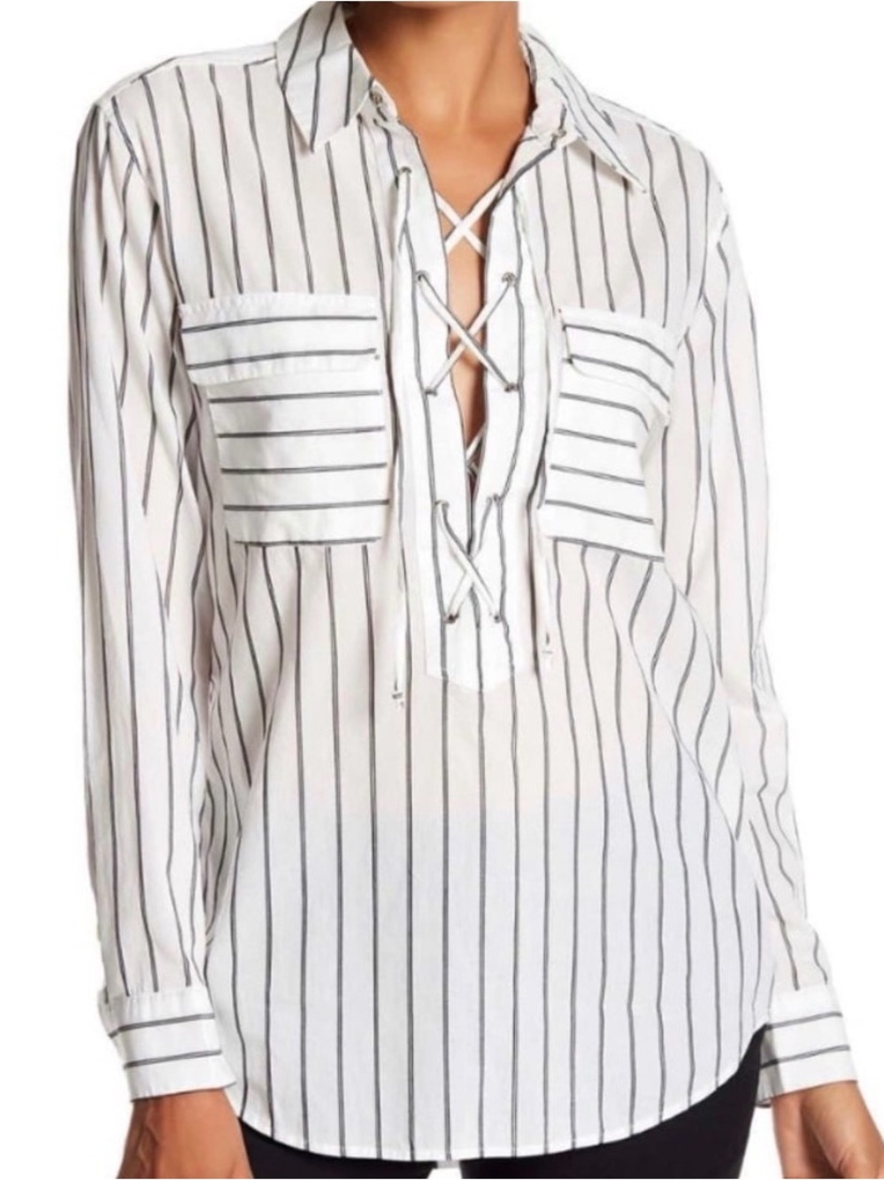 Equipment Femme Striped Blouse Size XS